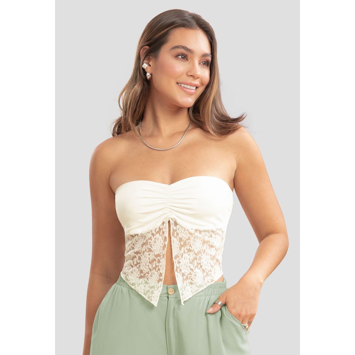 ATYPICAL - Blusa Mujer Marfil Atypical 105478