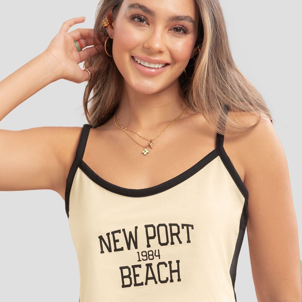 ATYPICAL - Camiseta Mujer Caqui Atypical 105475