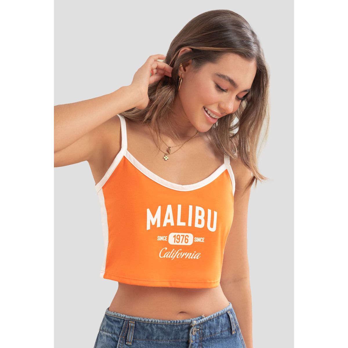 ATYPICAL - Camiseta Mujer Naranja Atypical 105474