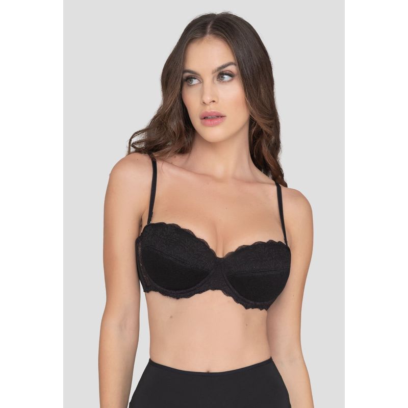FORMAS INTIMAS - Brasier Mujer Negro Fi 96900