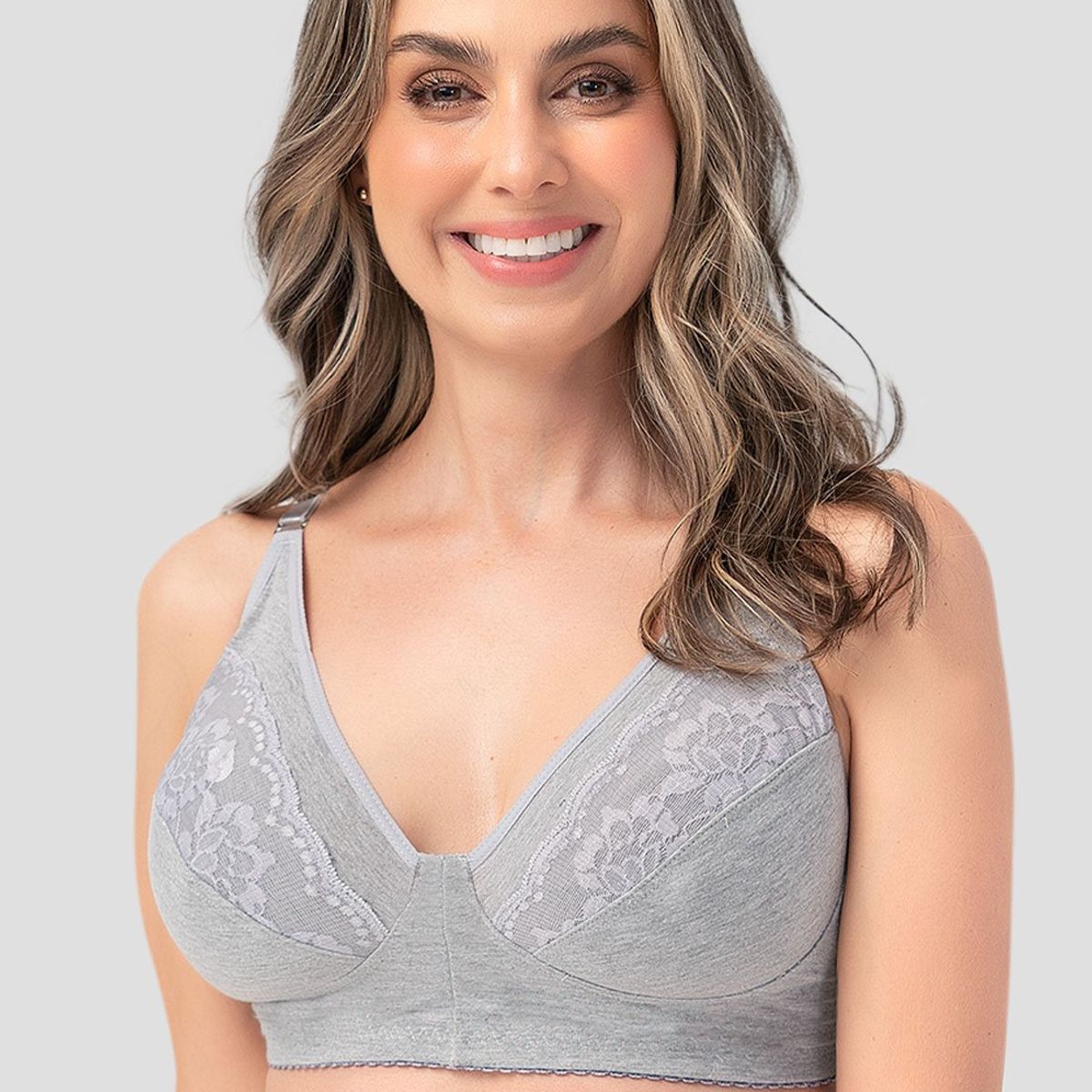 FORMAS INTIMAS - Brasier Mujer Gris Jaspe Fi 96568