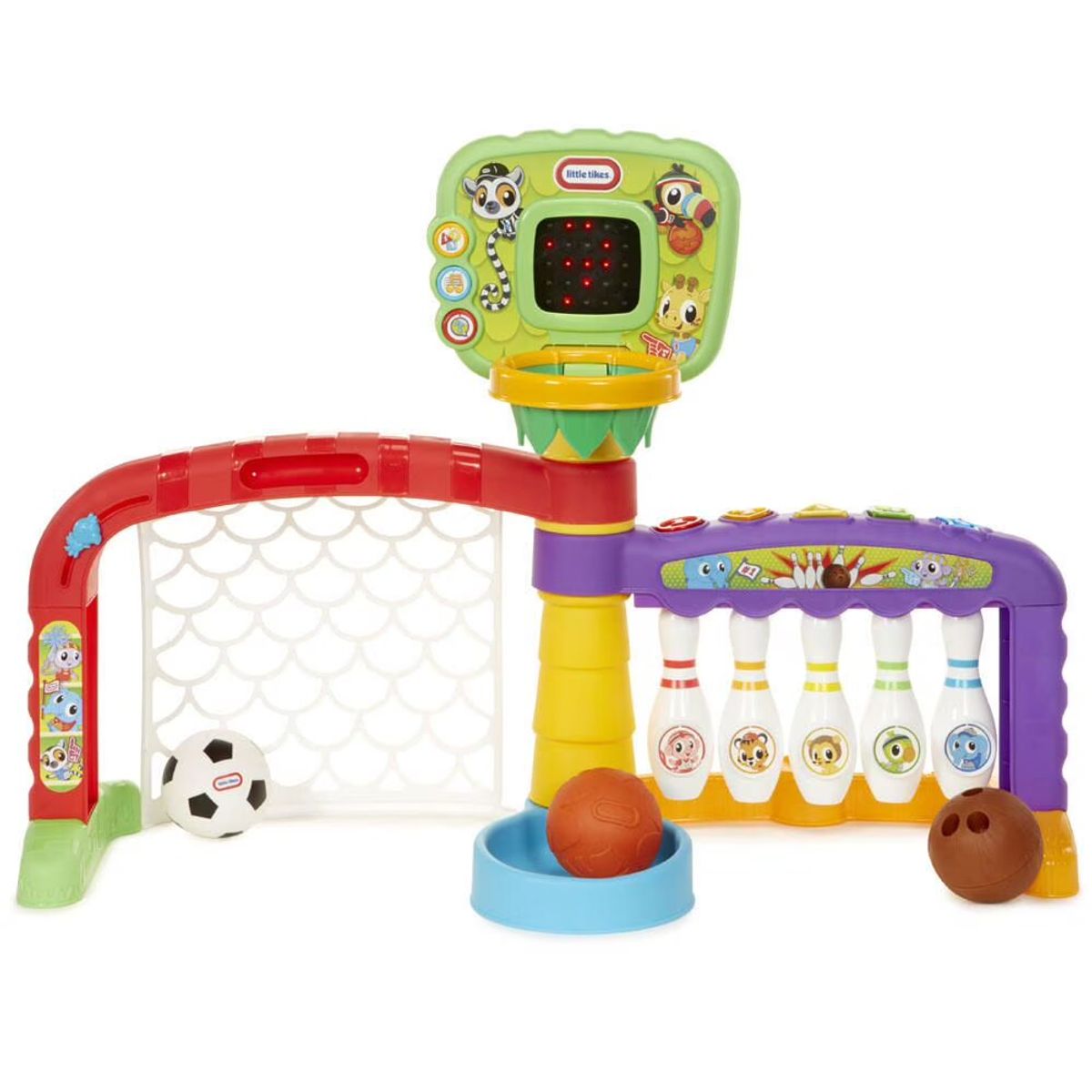 LITTLE TIKES - Zona Deportiva Armable 3 En 1 Little Tikes Diversión y Aprendizaje