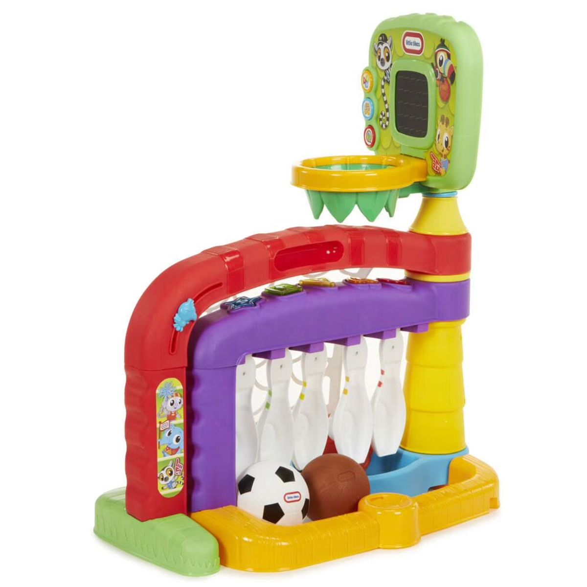 LITTLE TIKES - Zona Deportiva Armable 3 En 1 Little Tikes Diversión y Aprendizaje