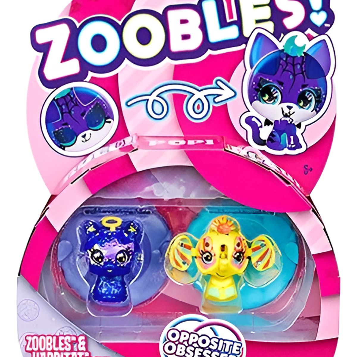 GENERICO - Zoobles Animal Pack x 2 unidades
