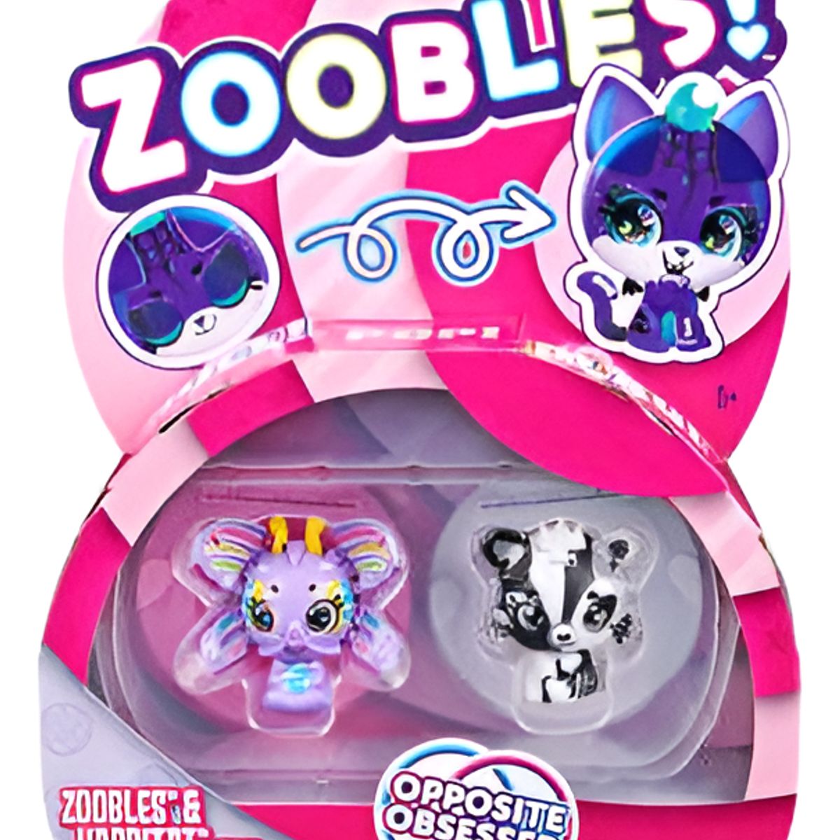 GENERICO - Zoobles Animal Pack x 2 unidades