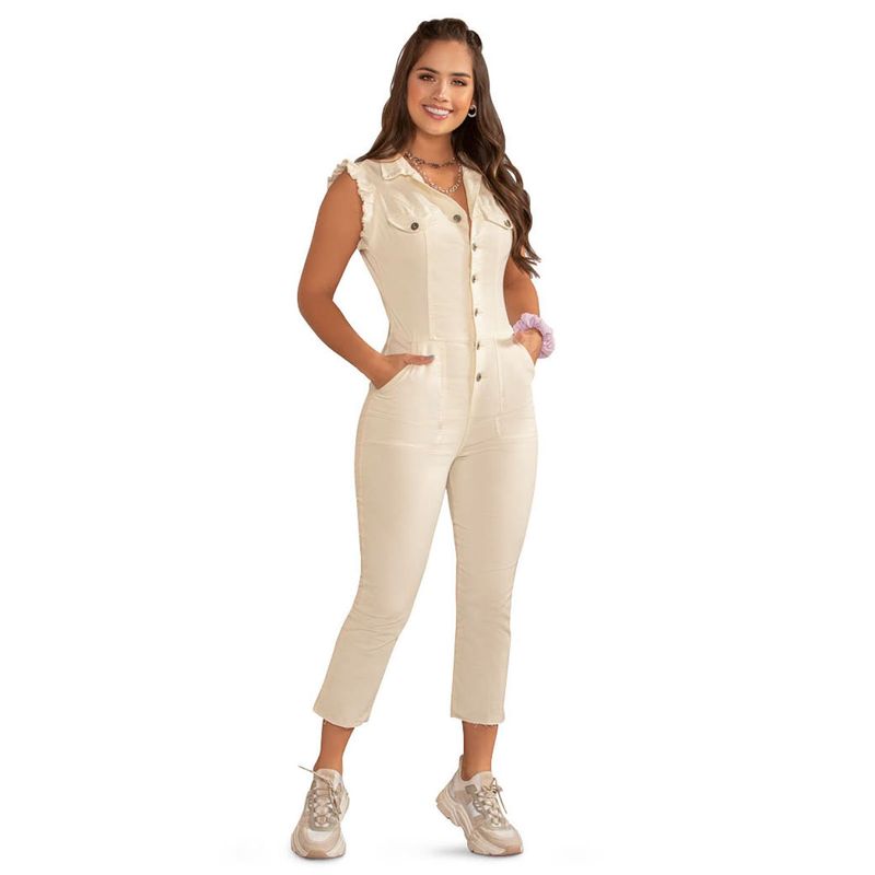 ATYPICAL - Overall Largo Mujer Caramelo Atypical 91847