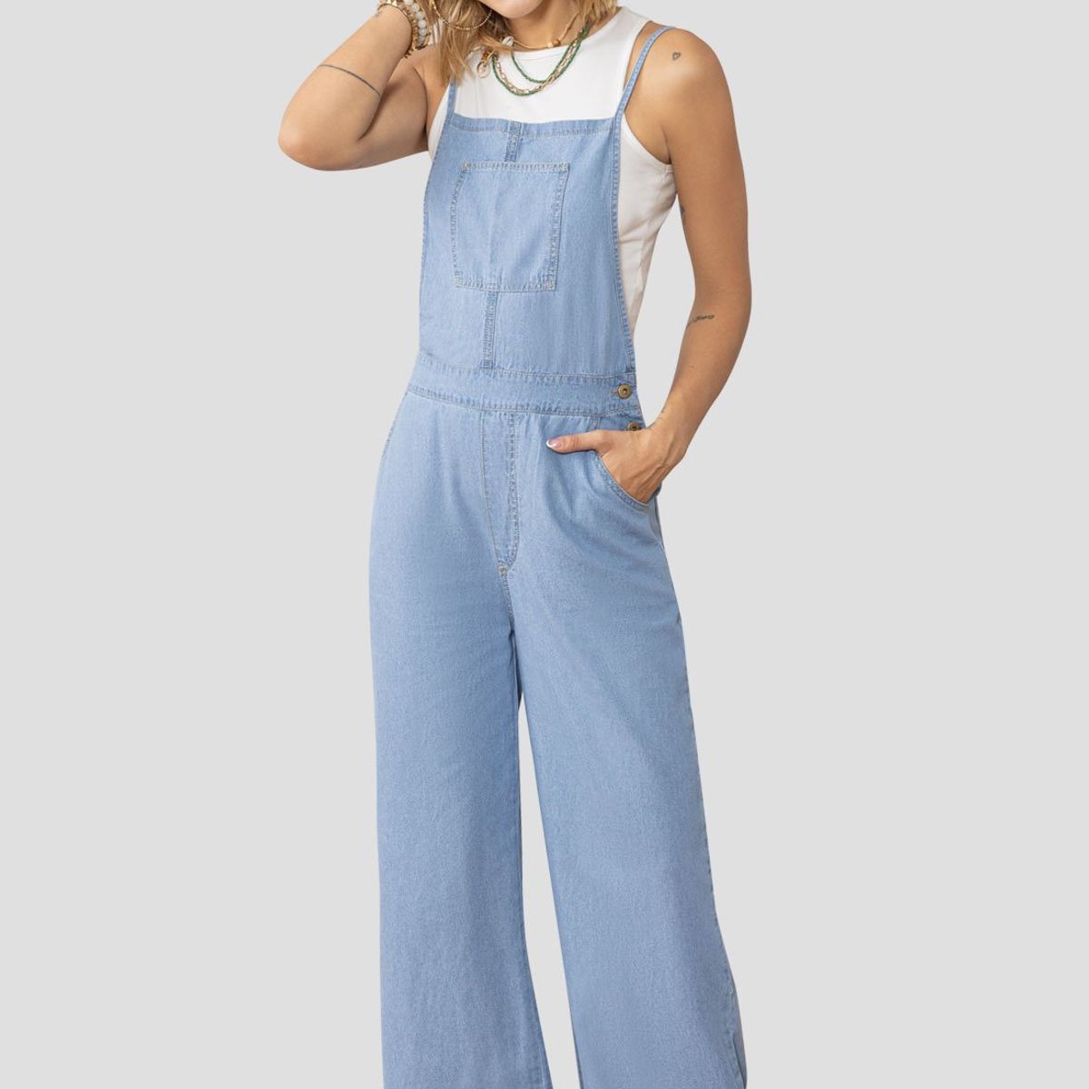 RUTTA - Overall Largo Mujer Azul Rutta 106400