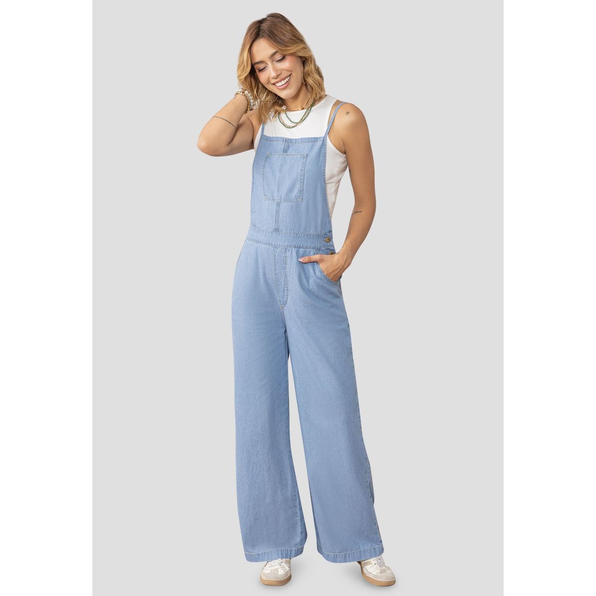 RUTTA - Overall Largo Mujer Azul Rutta 106400