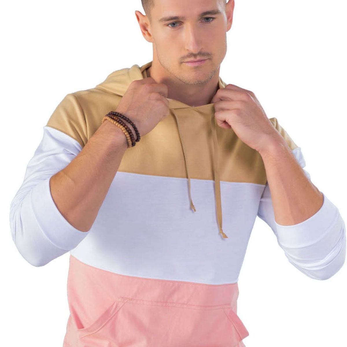 MARKETING PERSONAL - Buzo Hombre Mostaza Mp 92819