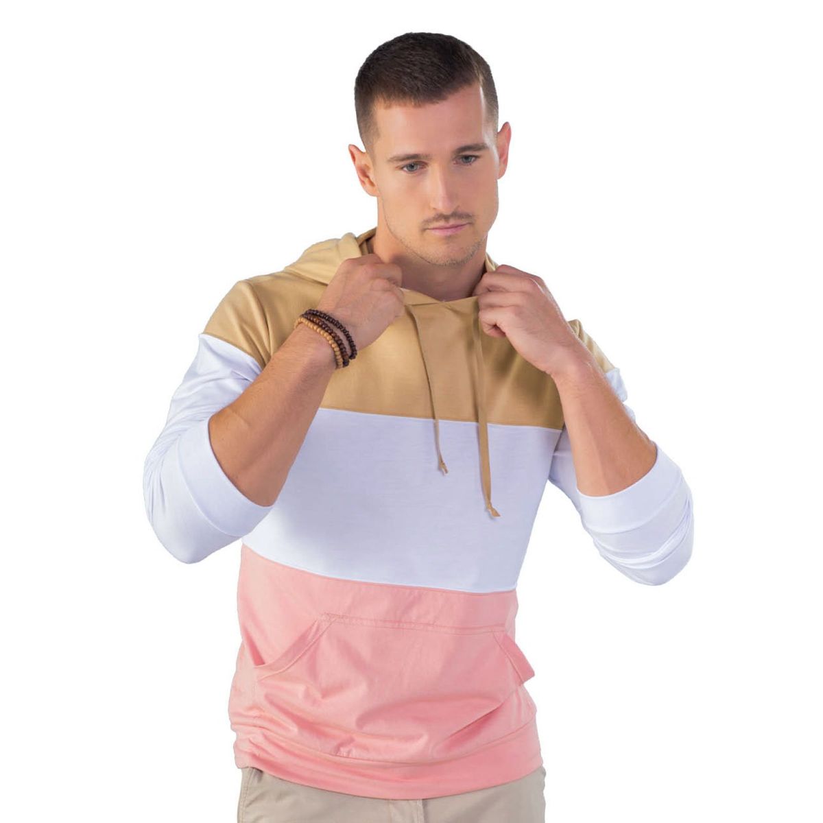 MARKETING PERSONAL - Buzo Hombre Mostaza Mp 92819