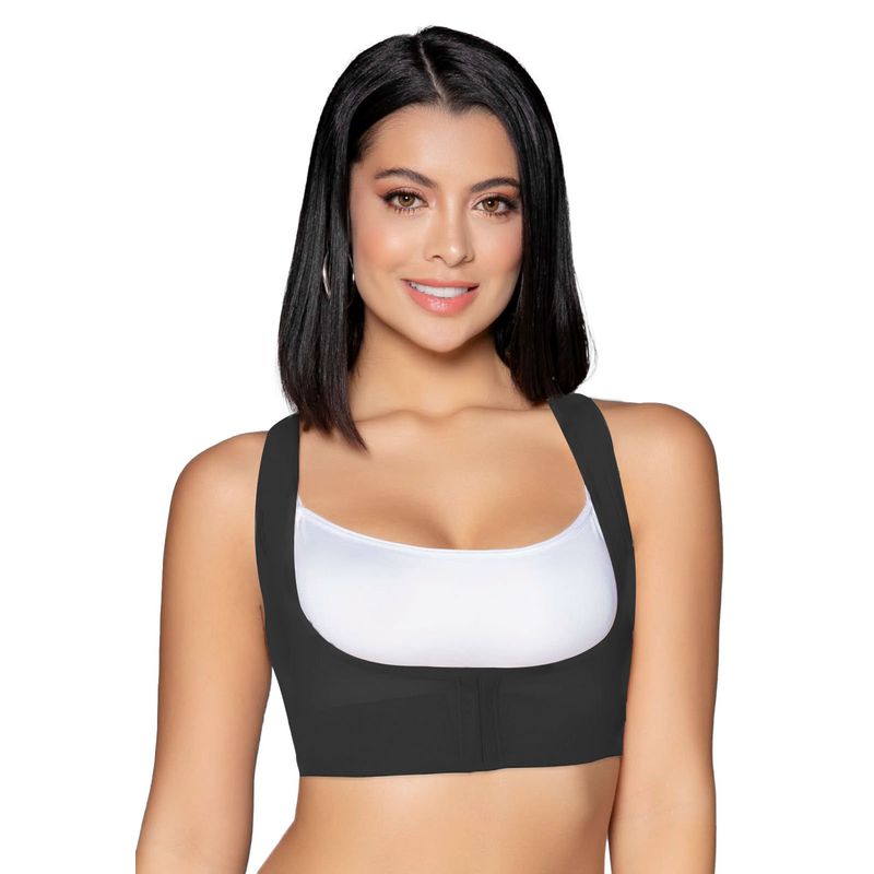 FORMAS INTIMAS - Chaleco Mujer Negro Fi 32781
