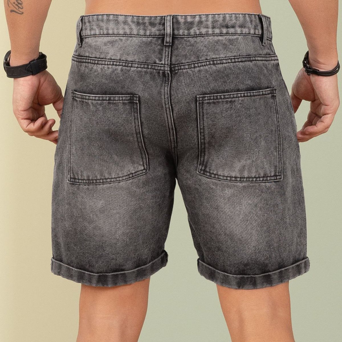 MARKETING PERSONAL - Bermuda Hombre Negro Mp 105534