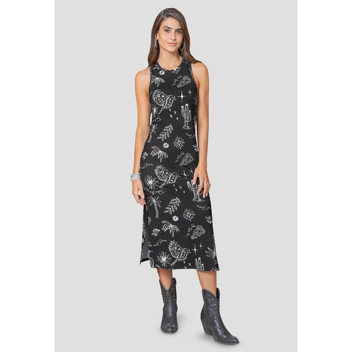 RUTTA - Vestido Largo Mujer Estampado Rutta 106575