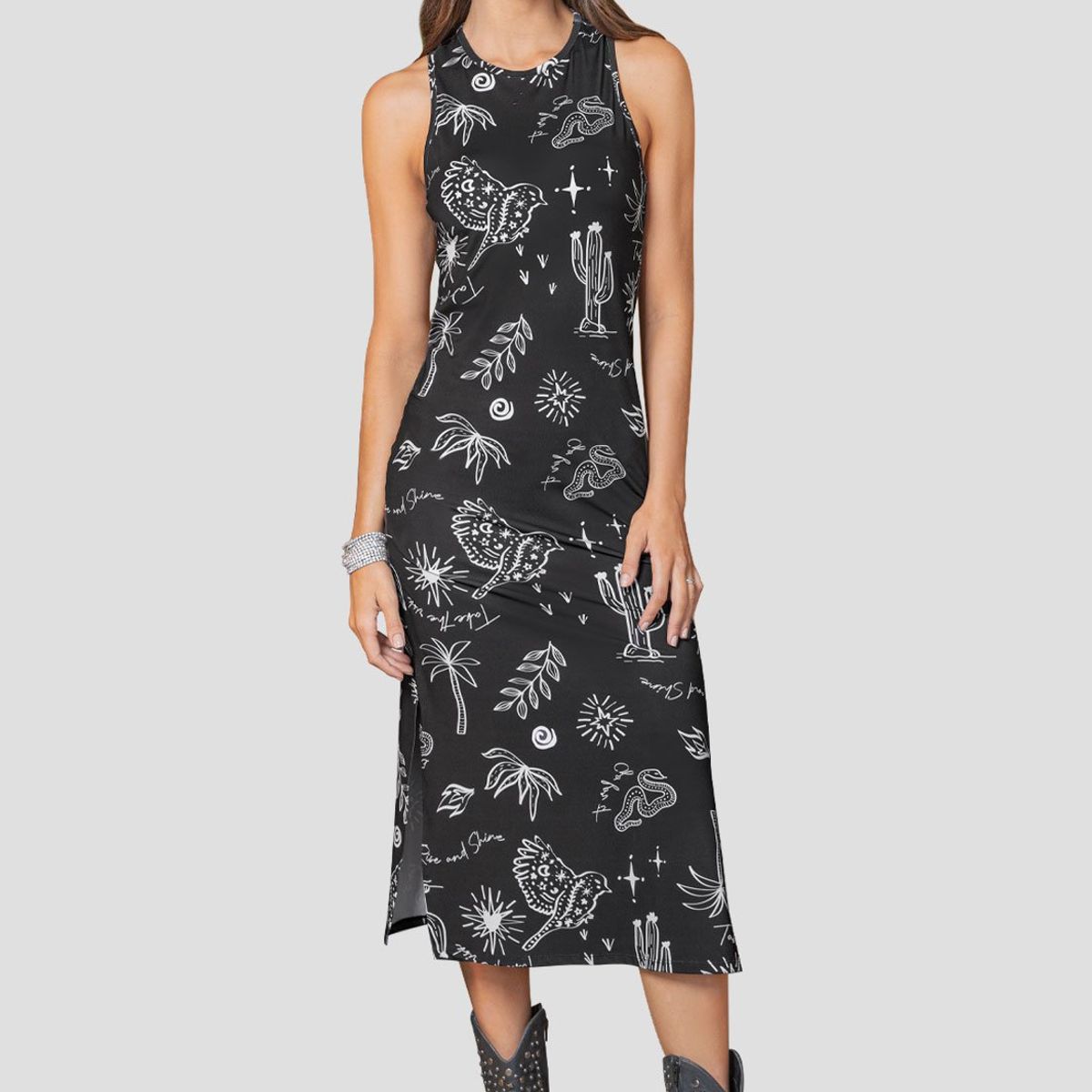 RUTTA - Vestido Largo Mujer Estampado Rutta 106575