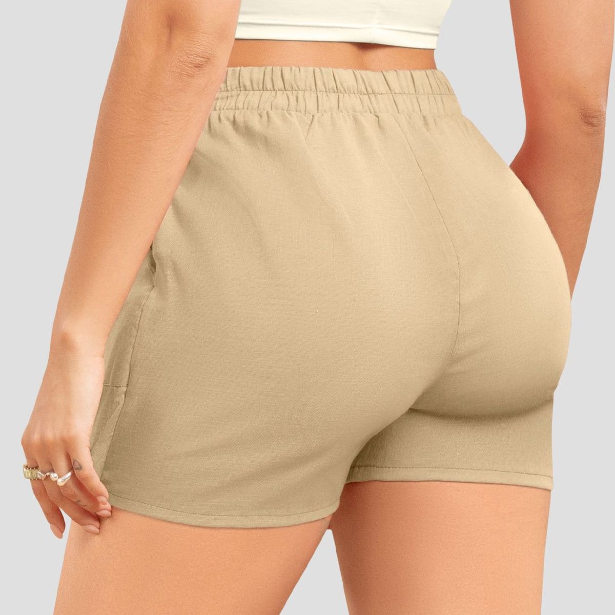 ATYPICAL - Falda Short Mujer Caramelo Atypical 105696