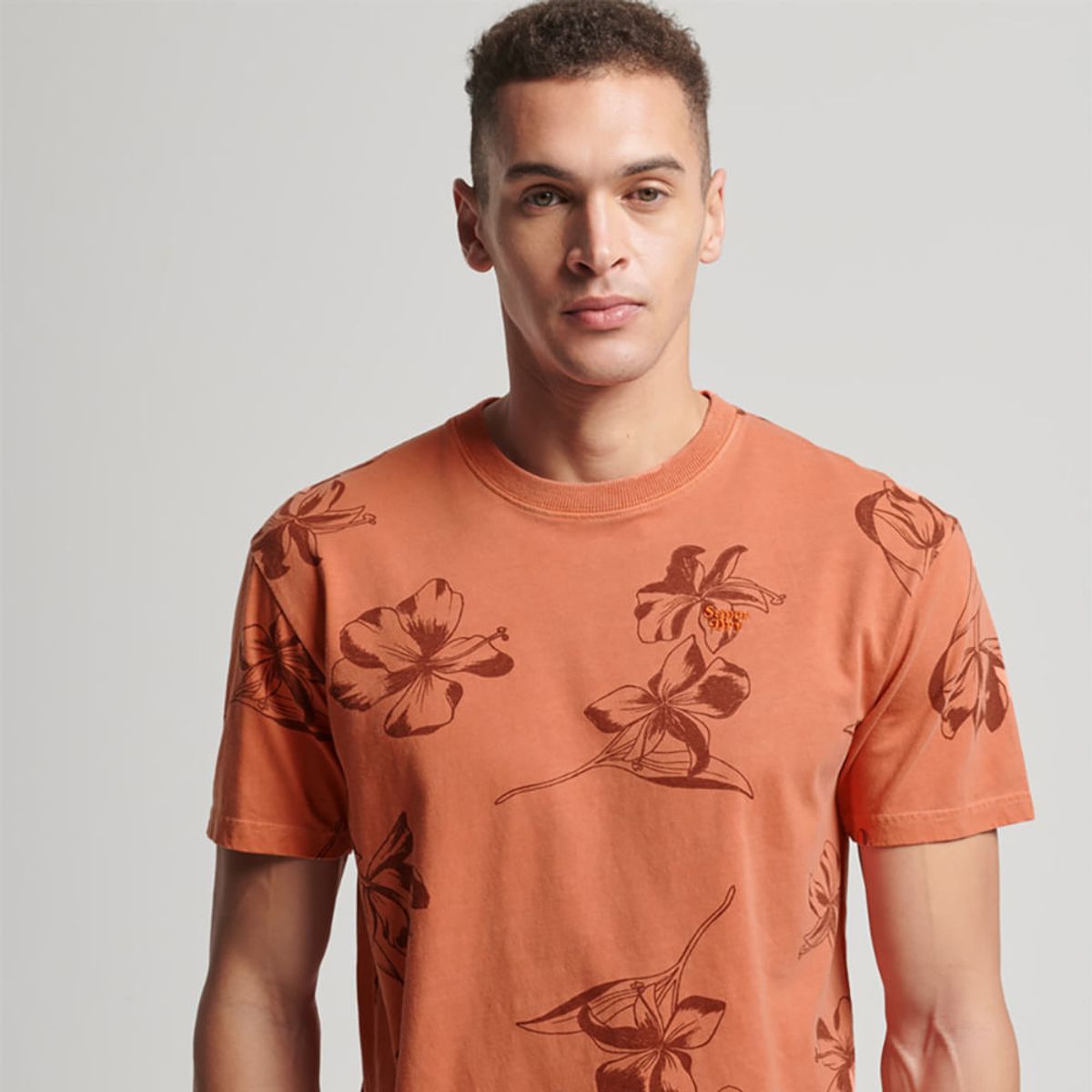 SUPERDRY - Camiseta Para Hombre Vintage Printed Superdry