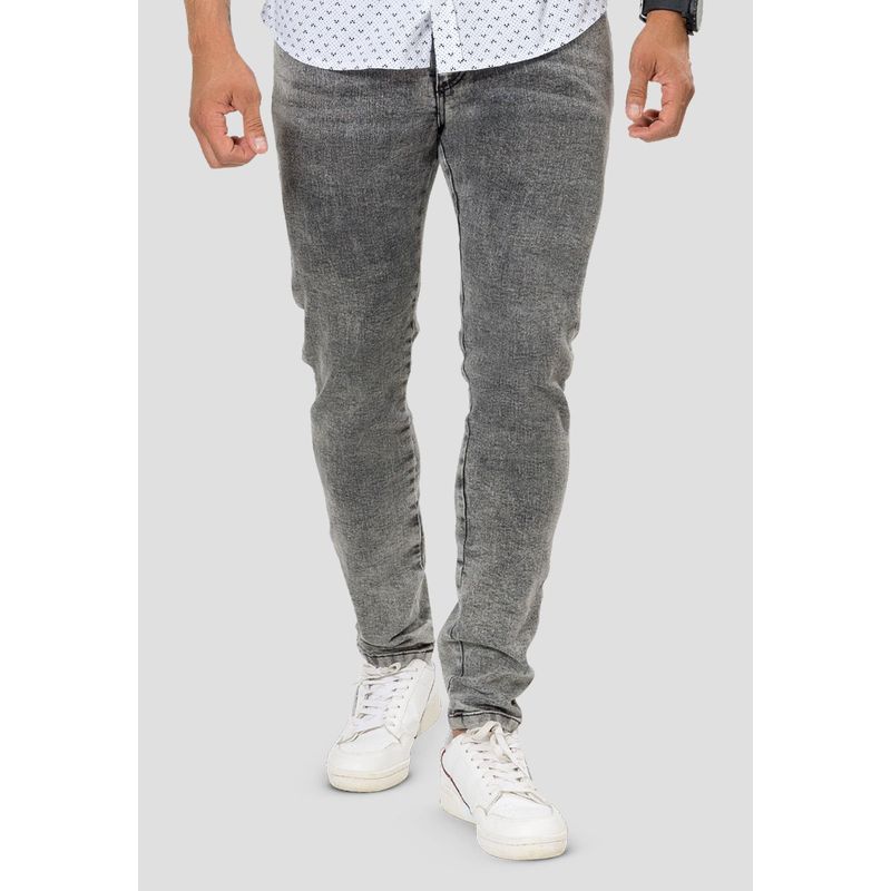 MARKETING PERSONAL - Jean Hombre Gris Medio Mp 106143