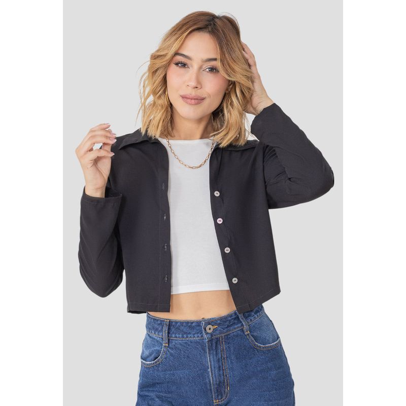 RUTTA - Camisa Mujer Negro Rutta 106374