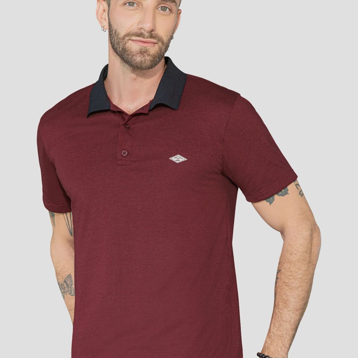 RUTTA - Polo Hombre Vinotinto Rutta 106203