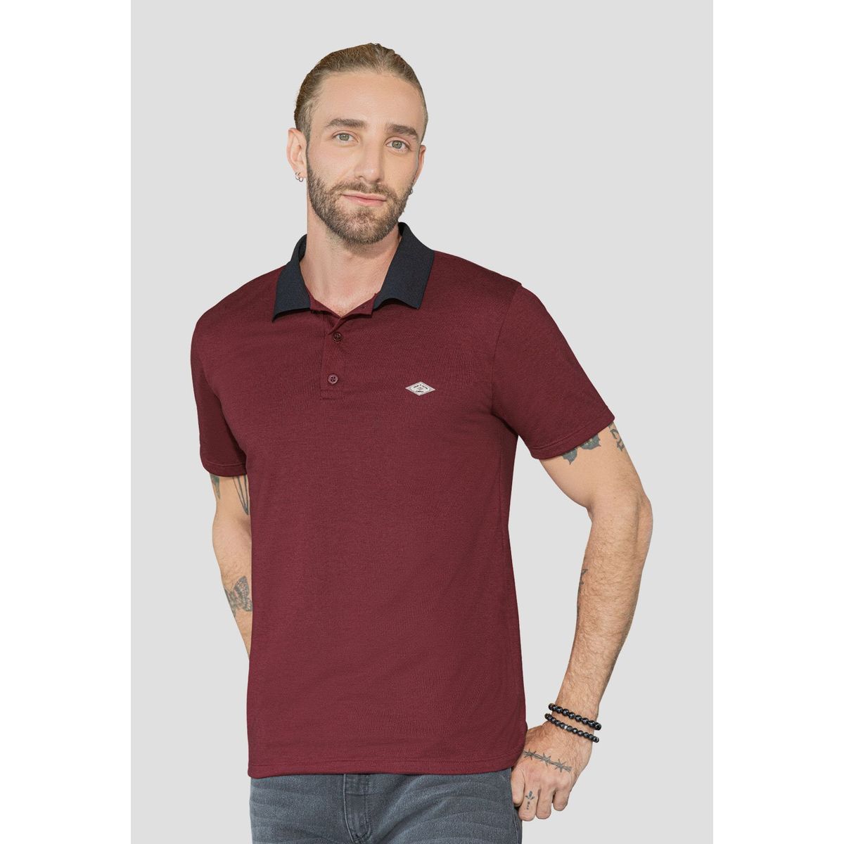 RUTTA - Polo Hombre Vinotinto Rutta 106203
