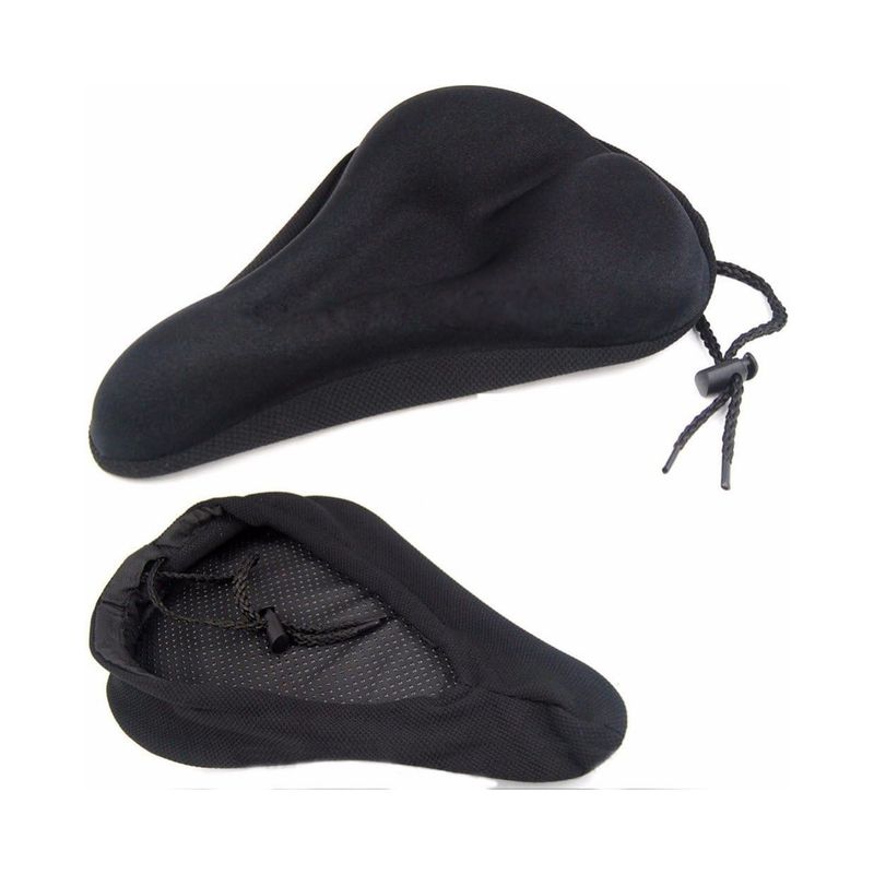 GENERICO - Forro Para Asiento De Bicicleta De Gel Sillín impermeable