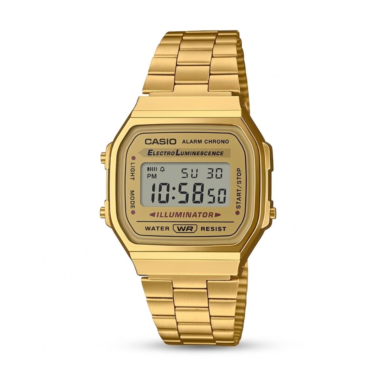 CASIO - Reloj Casio Unisex A168WG-9W Original Dorado