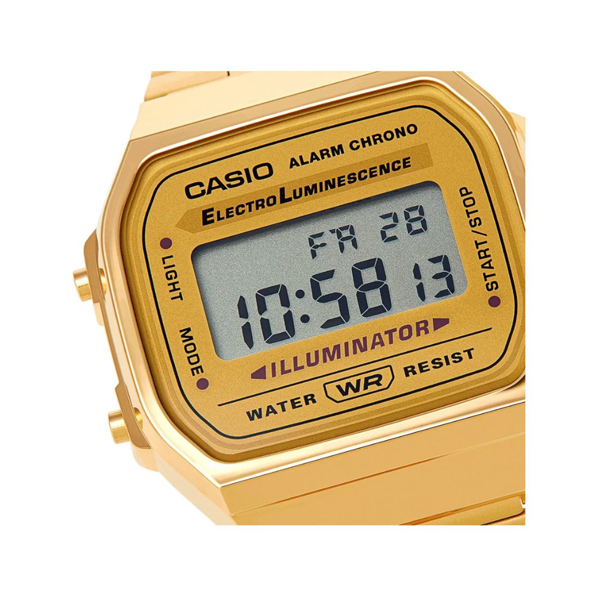 CASIO - Reloj Casio Unisex A168WG-9W Original Dorado