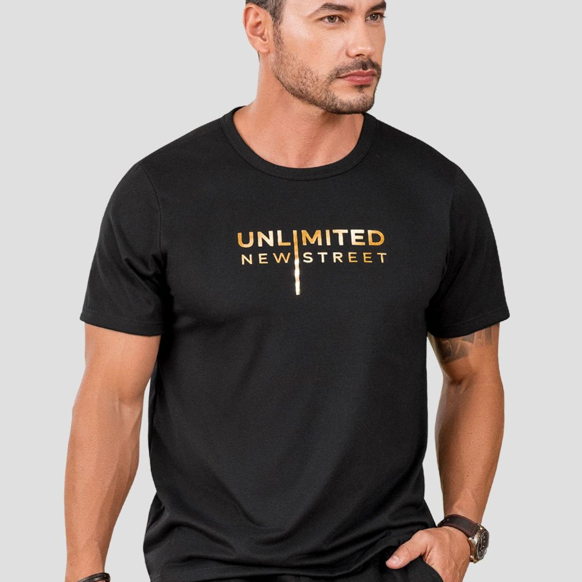 MARKETING PERSONAL - Camiseta Hombre Negro Mp 105402