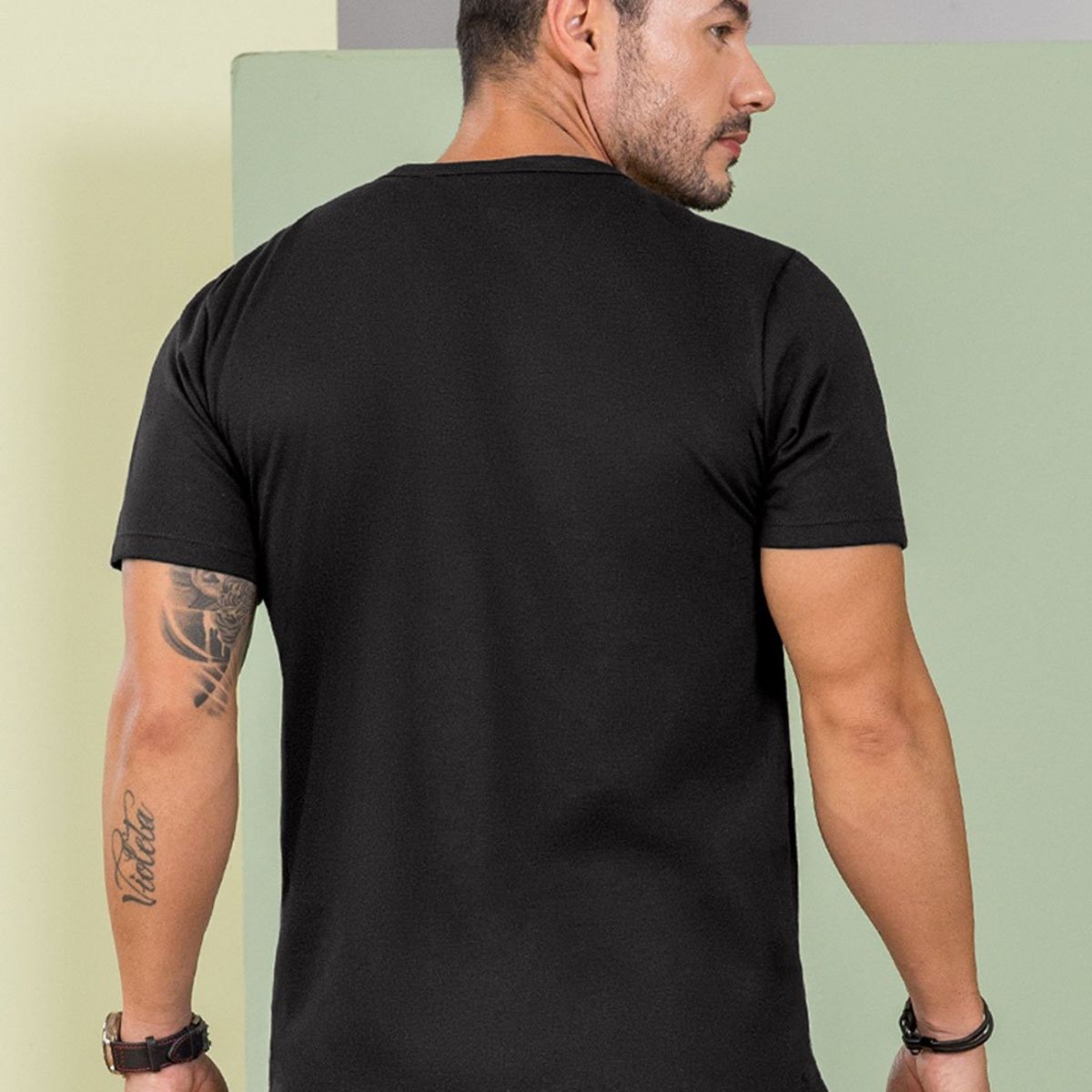 MARKETING PERSONAL - Camiseta Hombre Negro Mp 105402