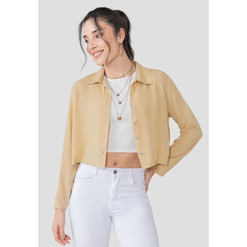 RUTTA - Camisa Mujer Caramelo Rutta 106374