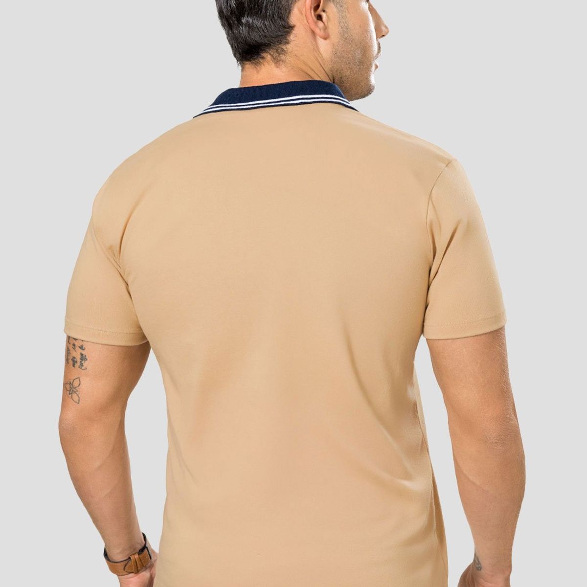 MARKETING PERSONAL - Polo Hombre Caramelo Mp 7098