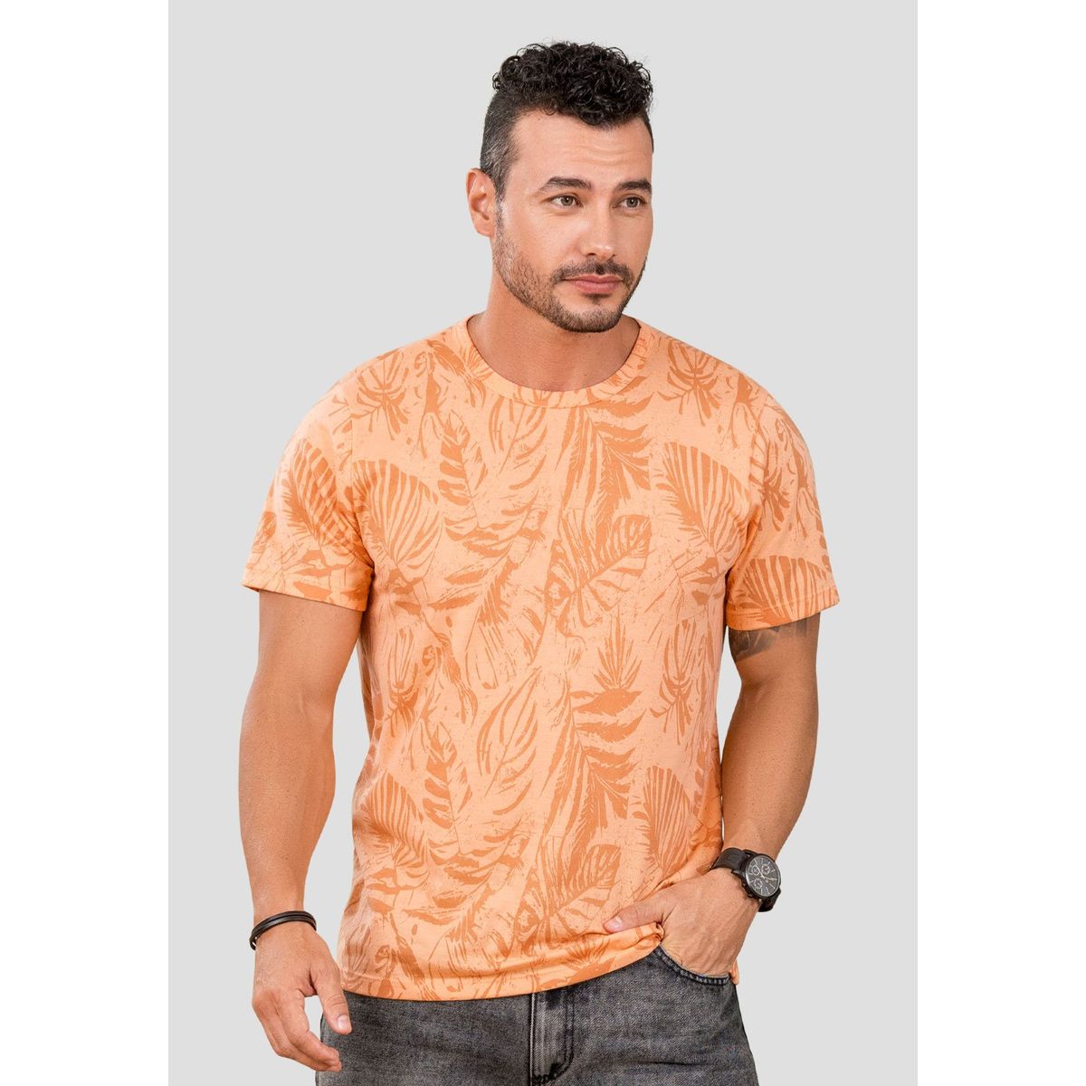 MARKETING PERSONAL - Camiseta Hombre Estampado Mp 105409