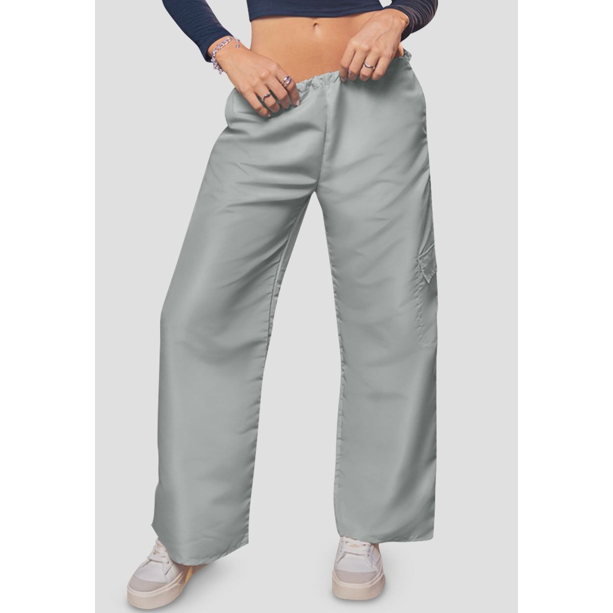 ATYPICAL - Pantalón Mujer Gris Atypical 105692