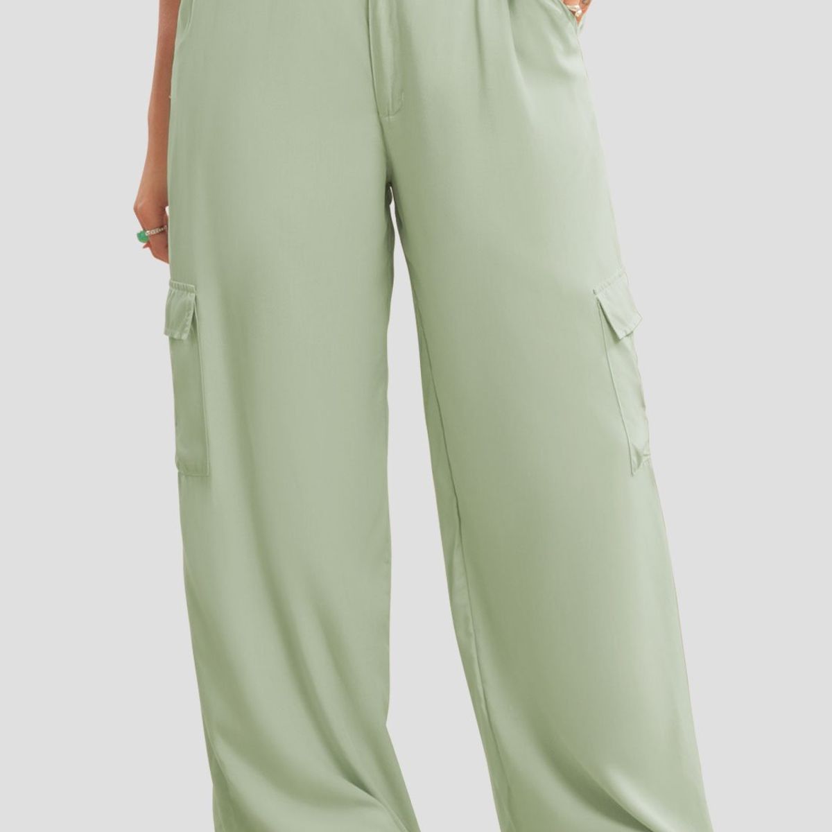 ATYPICAL - Pantalón Mujer Verde Oliva Atypical 105481