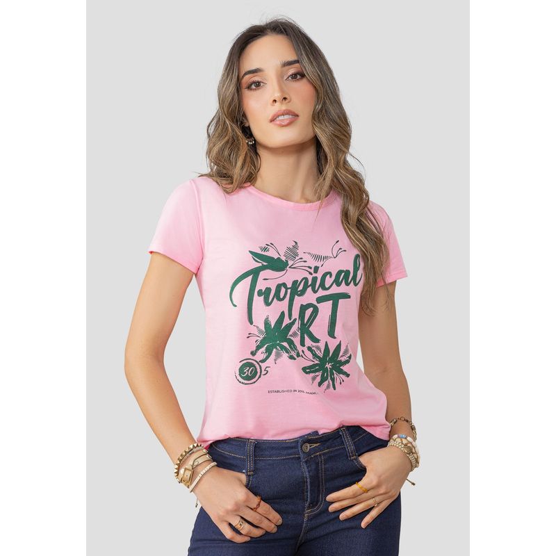 RUTTA - Camiseta Mujer Rosado Rutta 106387