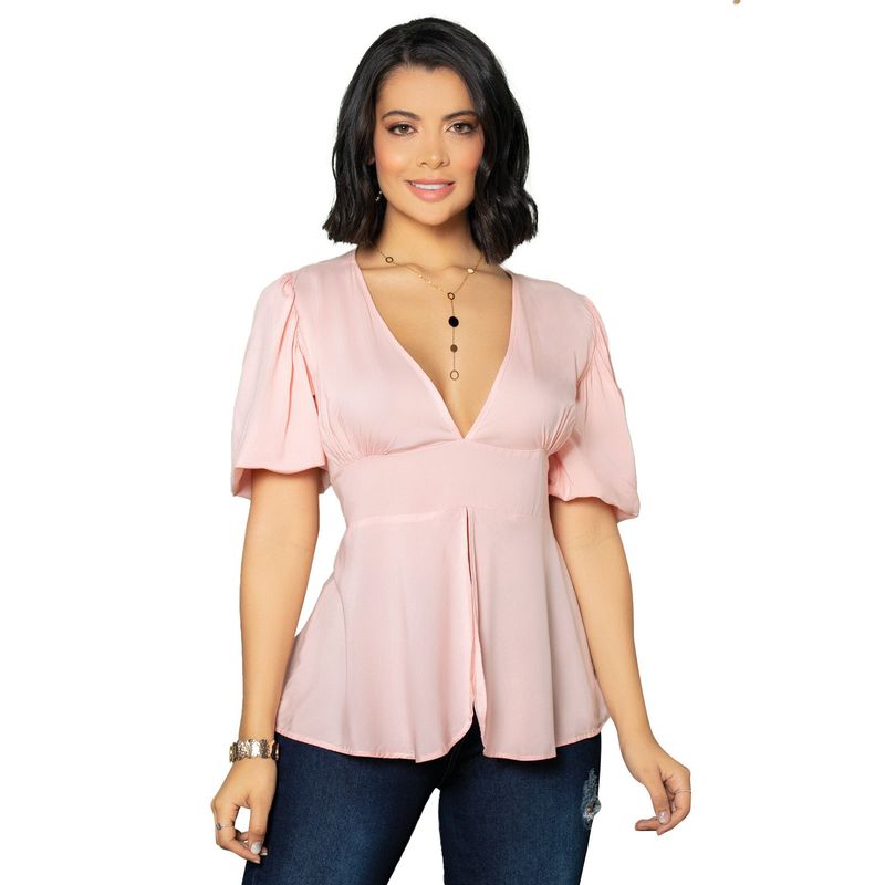MARKETING PERSONAL - Blusa Mujer Palo De Rosa Mp 7229