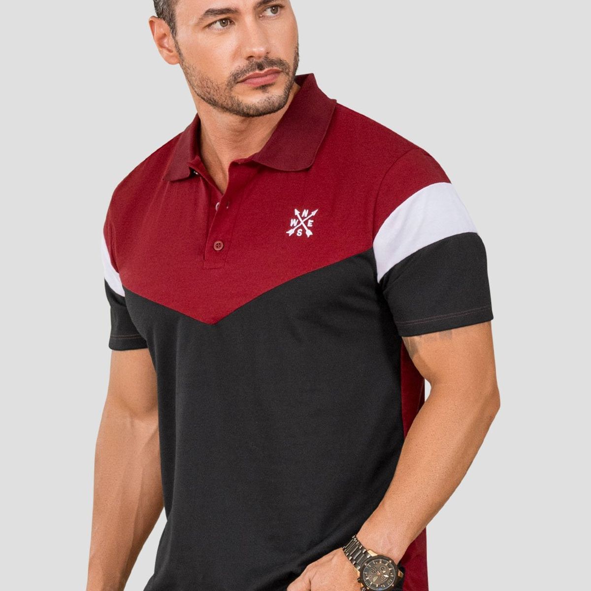 MARKETING PERSONAL - Polo Hombre Multicolor Mp 105397