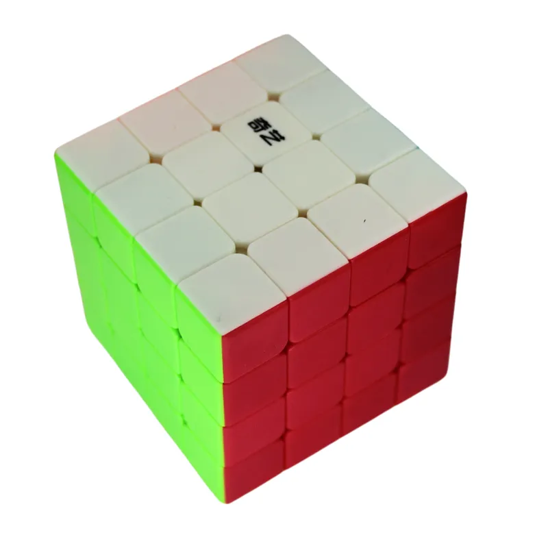 QIYI - Cubo Rubik 444 Cubo Mágico Stickerless Qiyi
