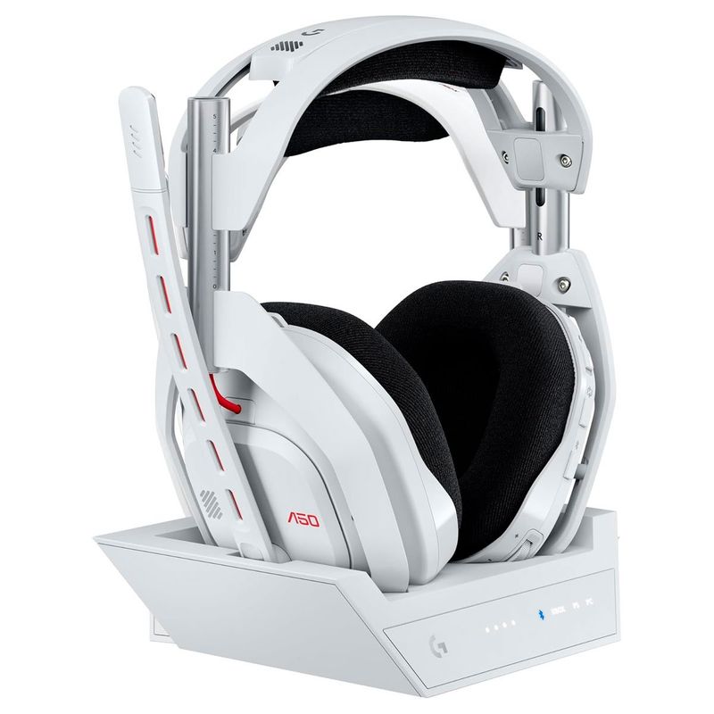LOGITECH - Diadema Gamer Logitech Astro A50 Gen 5 Lightspeed + Base, Wht