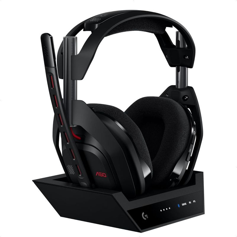 LOGITECH - Diadema Gamer Logitech Astro A50 Gen 5 Lightspeed + Base, Blk