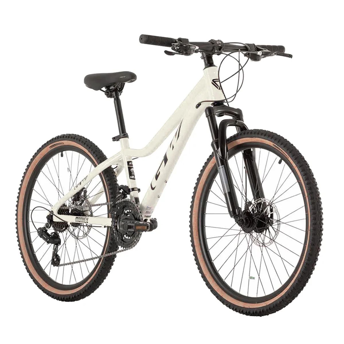 GW - Bicicleta MTB Rin 24 GW Monkey Blanco-Negro