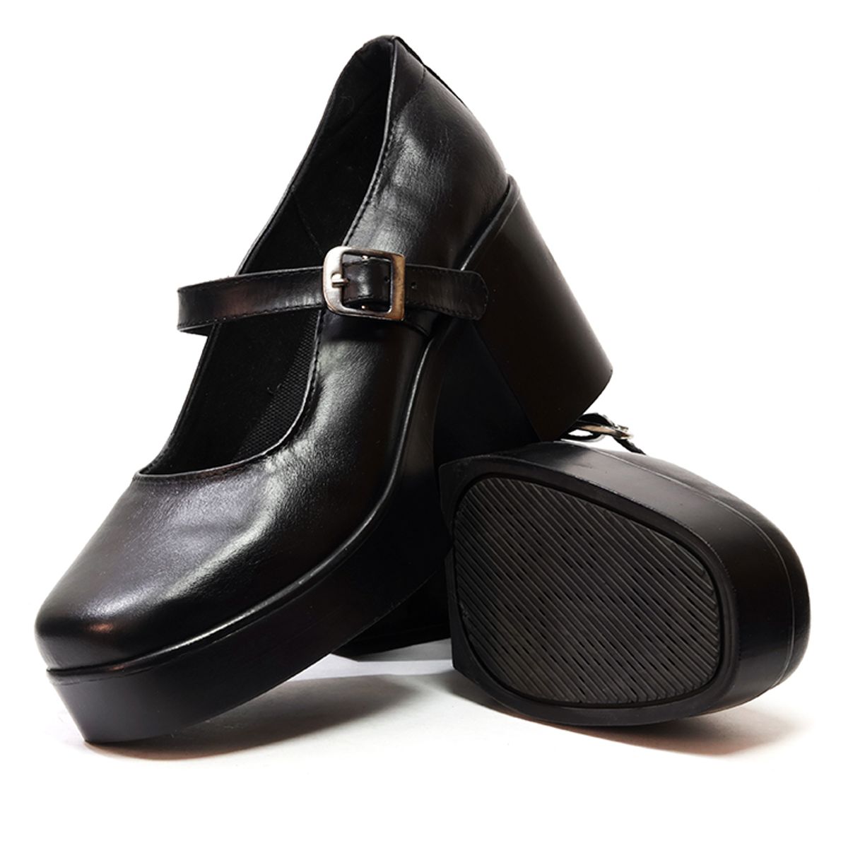 OCAI - Zapatos de Tacón Cuero Mafalda Negro Ocai Ginebra 001_.