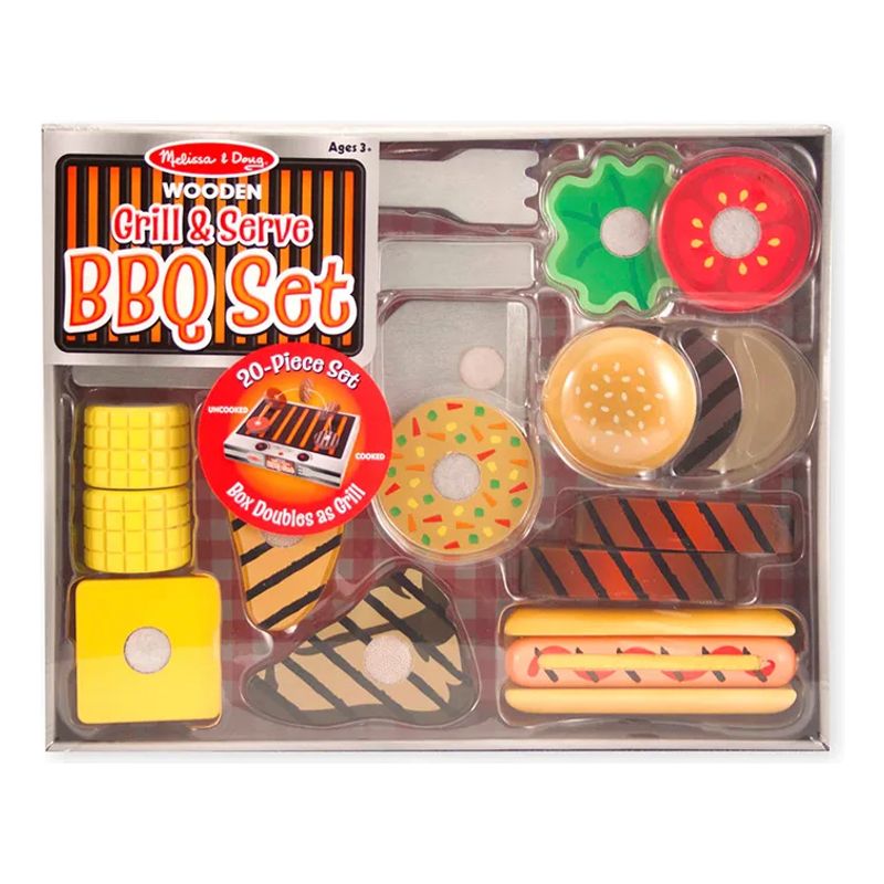 GENERICO - Juego Para Bbq Y Servir M&D