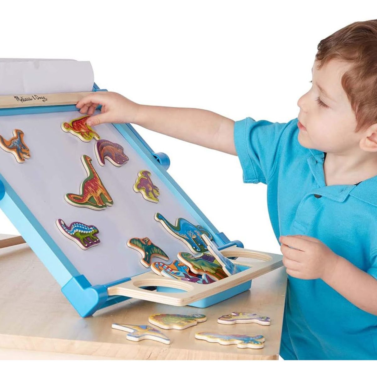 GENERICO - Imanes De Dinosaurios De Madera M&D