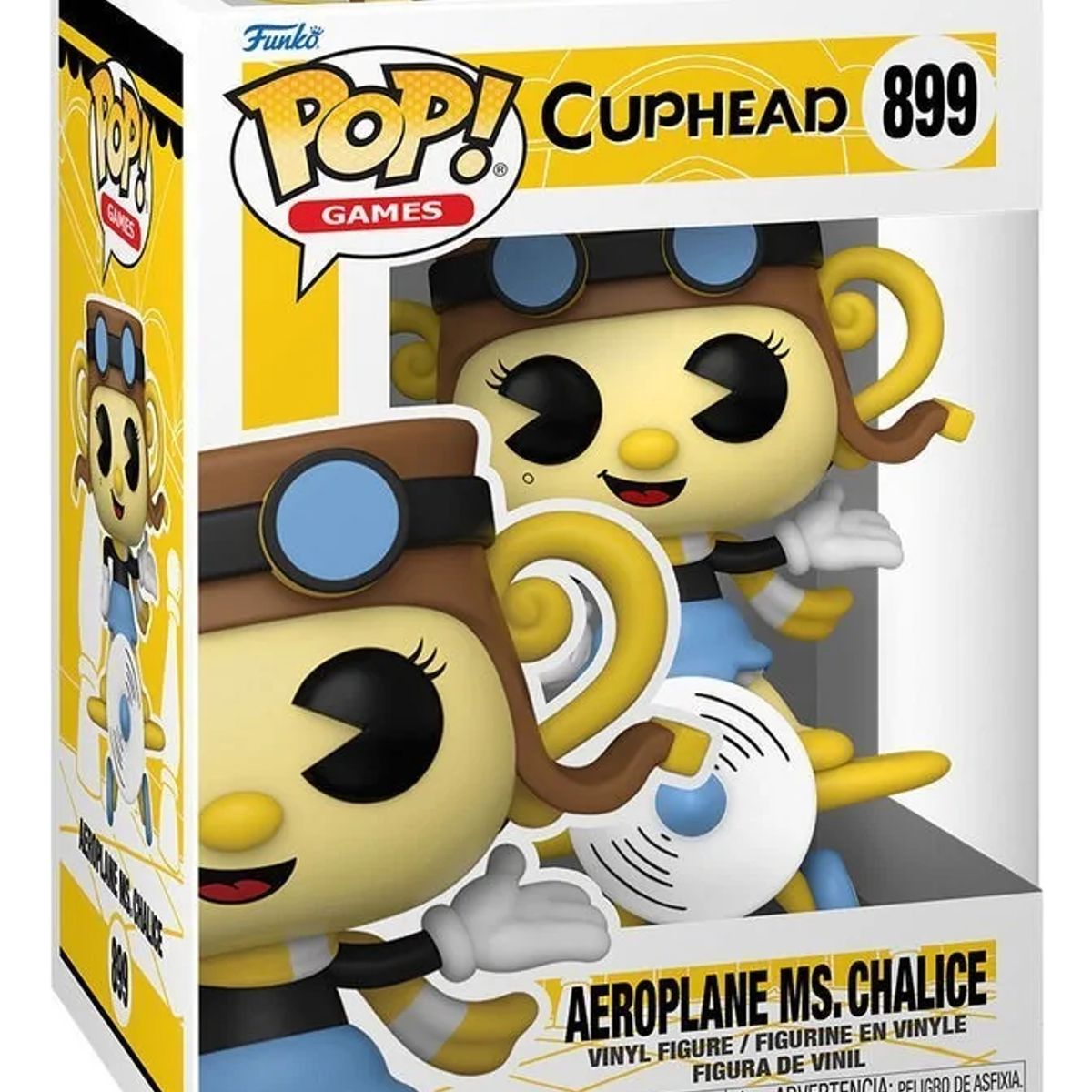GENERICO - Funko Pop Games Cuphead Aeroplane Ms Chalice 899