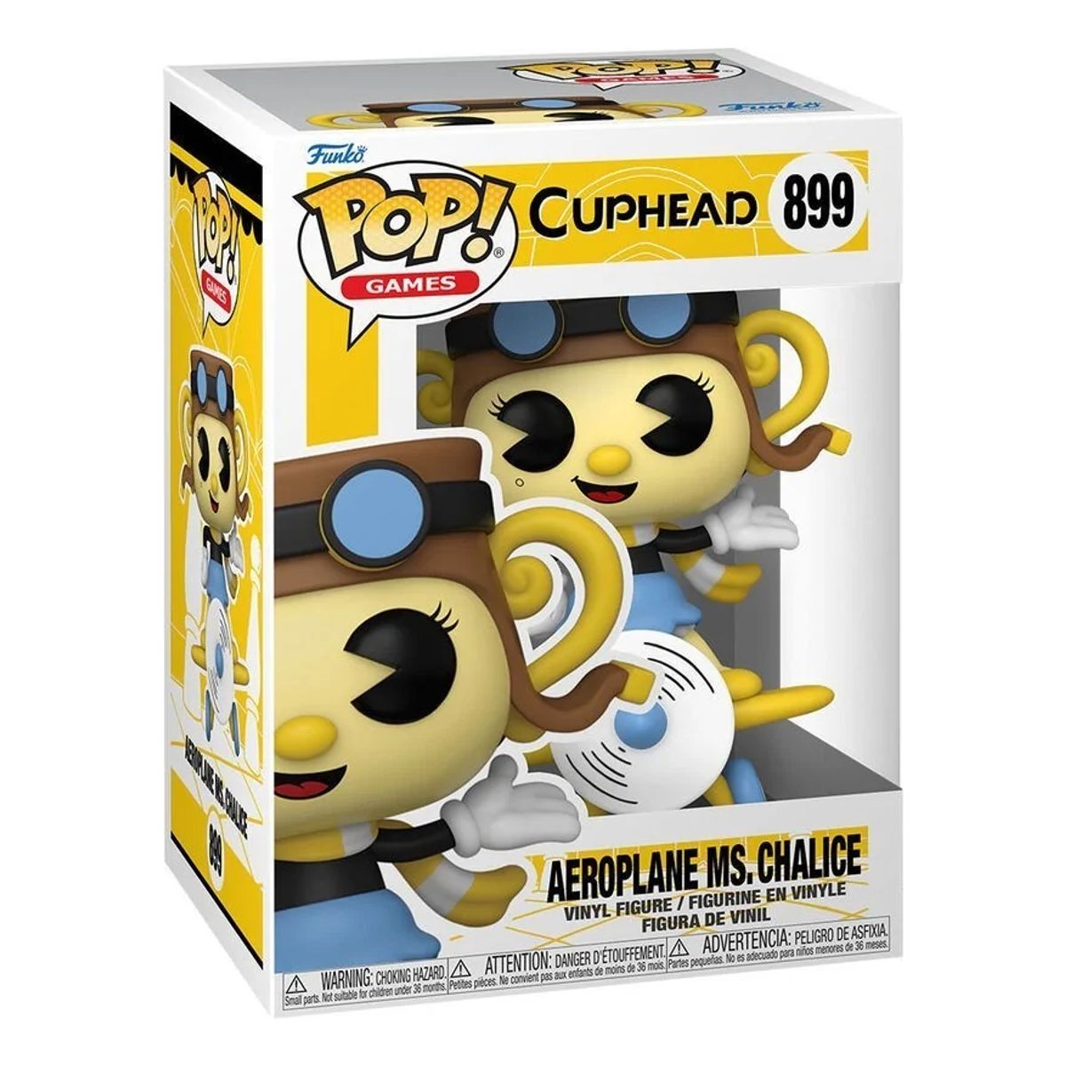 GENERICO - Funko Pop Games Cuphead Aeroplane Ms Chalice 899