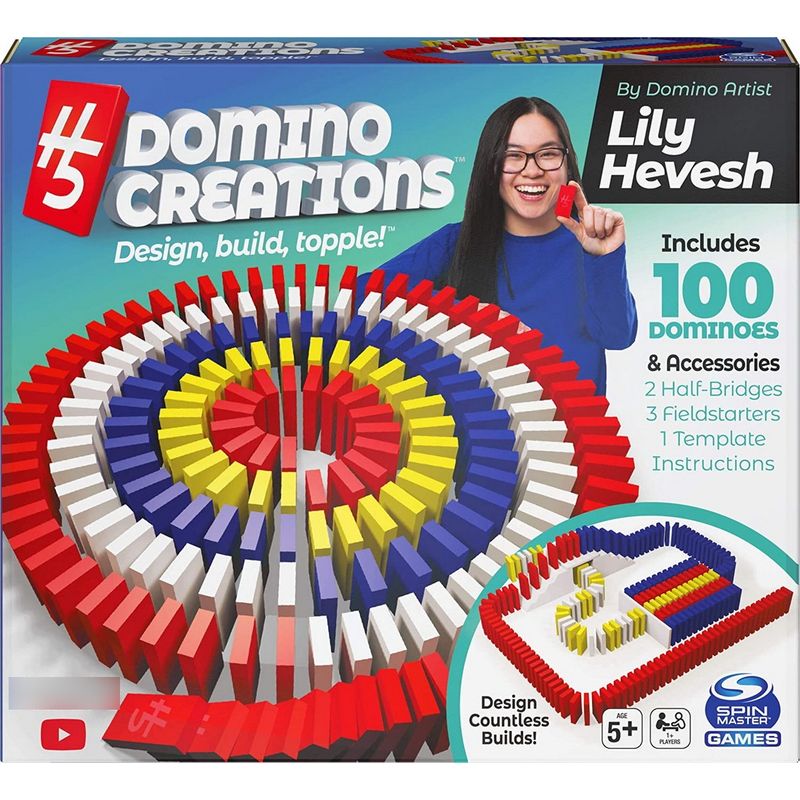 GENERICO - Domino Art Set Deluxe 100 Piezas