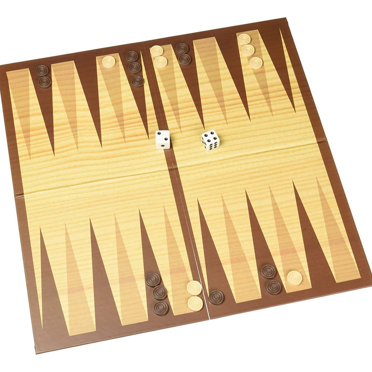 GENERICO - Backgammon Juego Clásico De Estrategia