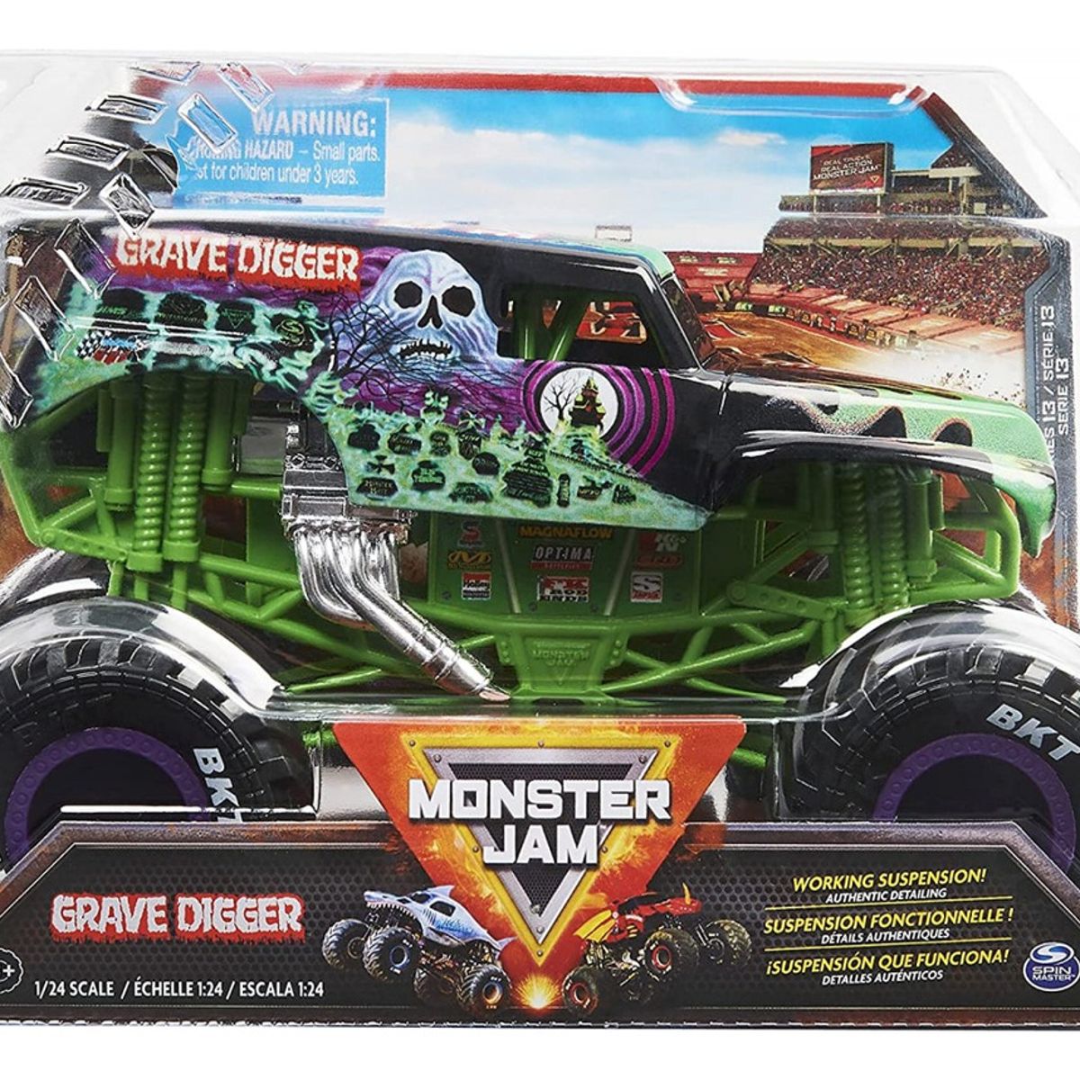 GENERICO - MONSTER JAM 124 DIE CAST