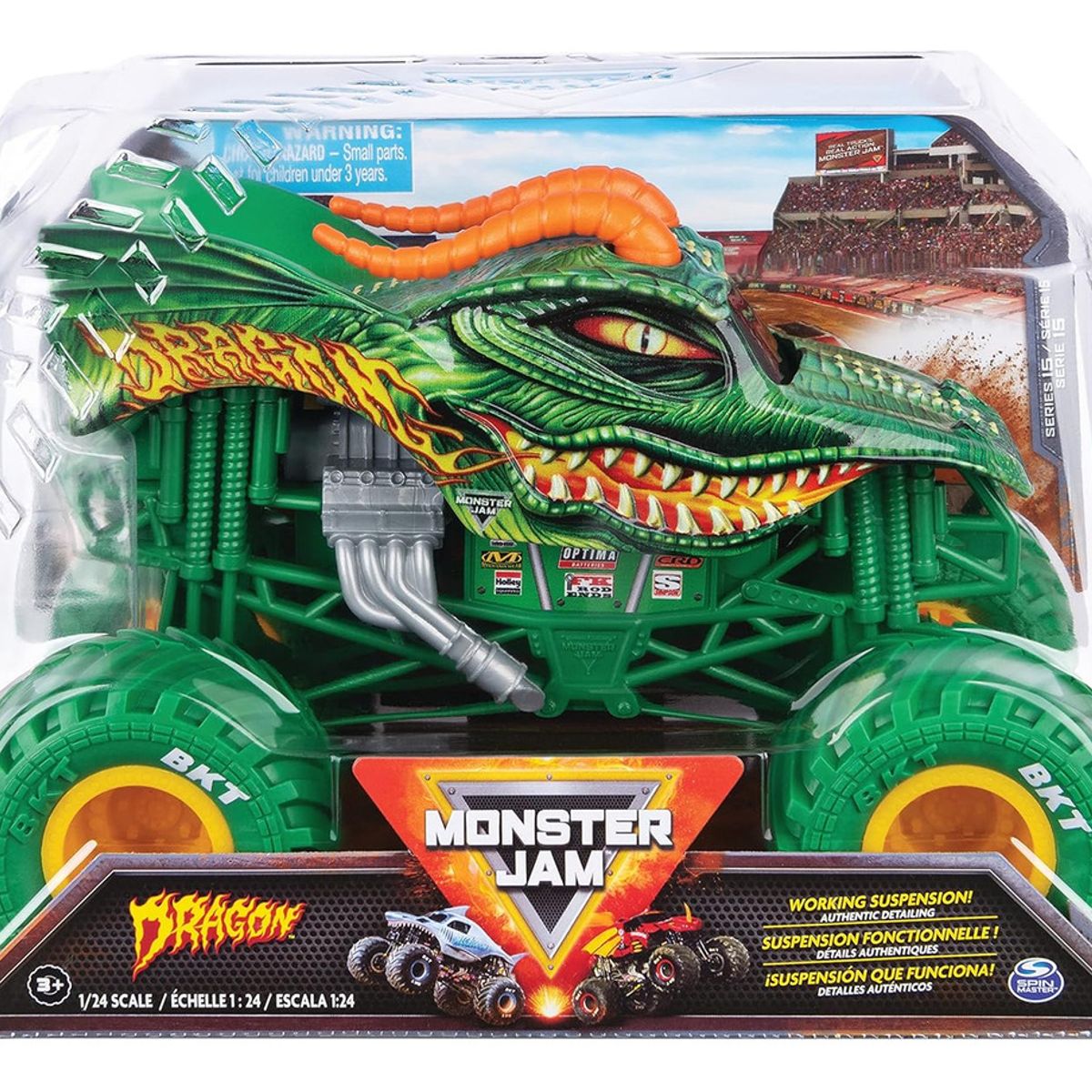 GENERICO - MONSTER JAM 124 DIE CAST
